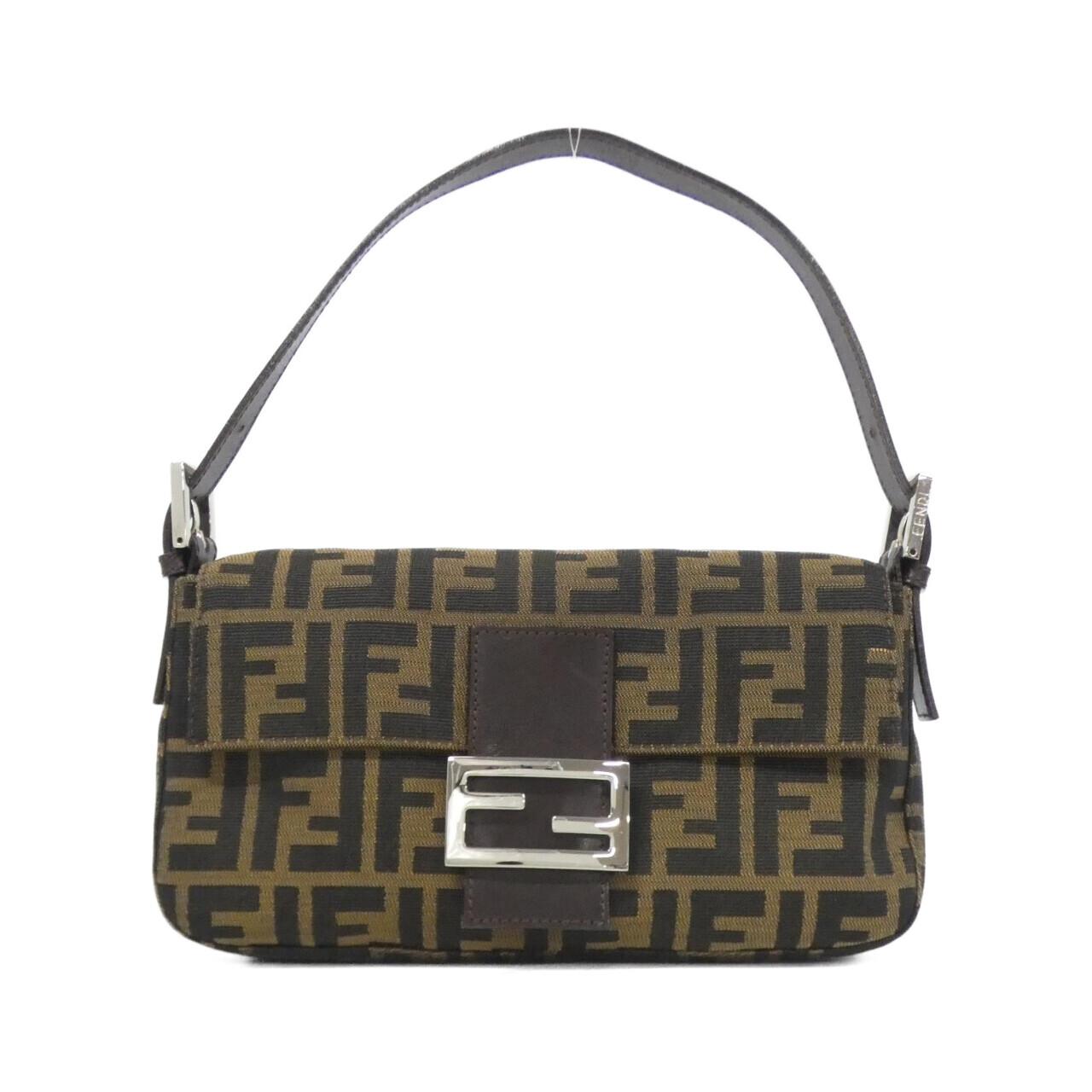 Fendi Baguette Shoulder Bag Canvas