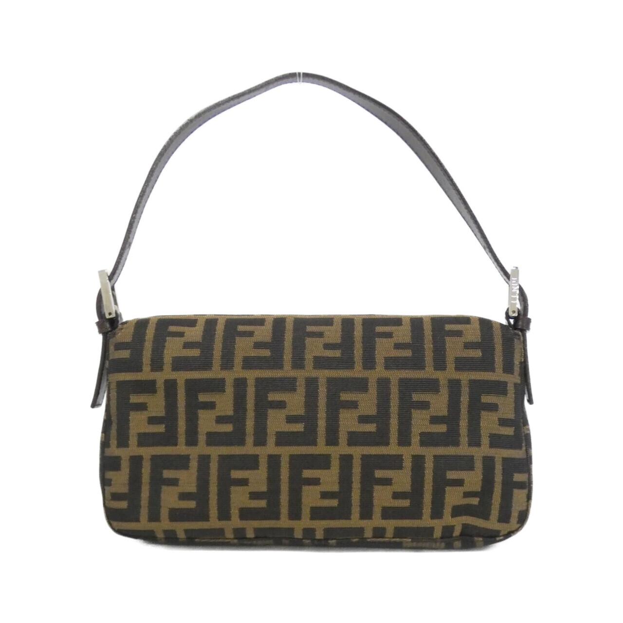 Fendi Baguette Shoulder Bag Canvas