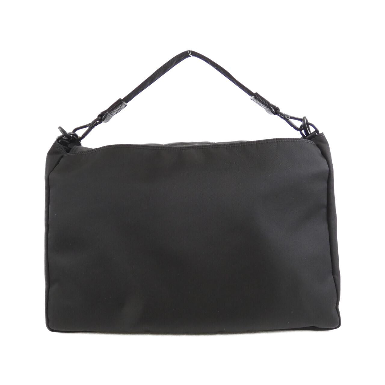 Fendi Baguette Messenger Shoulder Bag Nylon Large