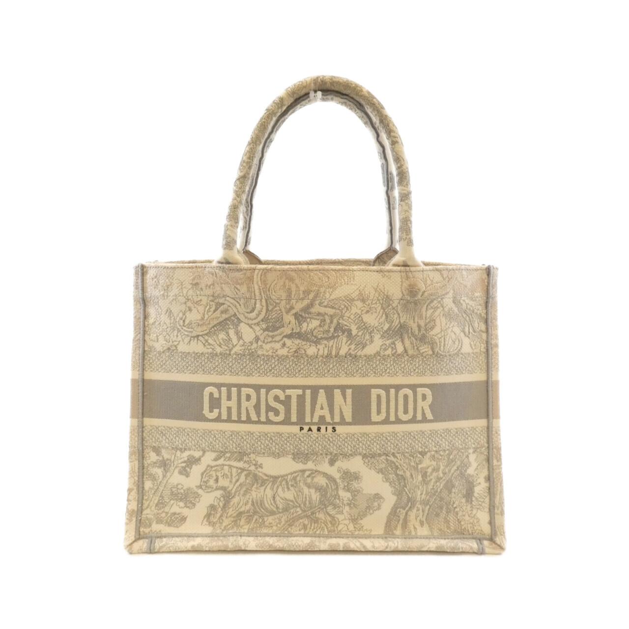 Dior Christian Toile De Jouy Tote Bag Canvas