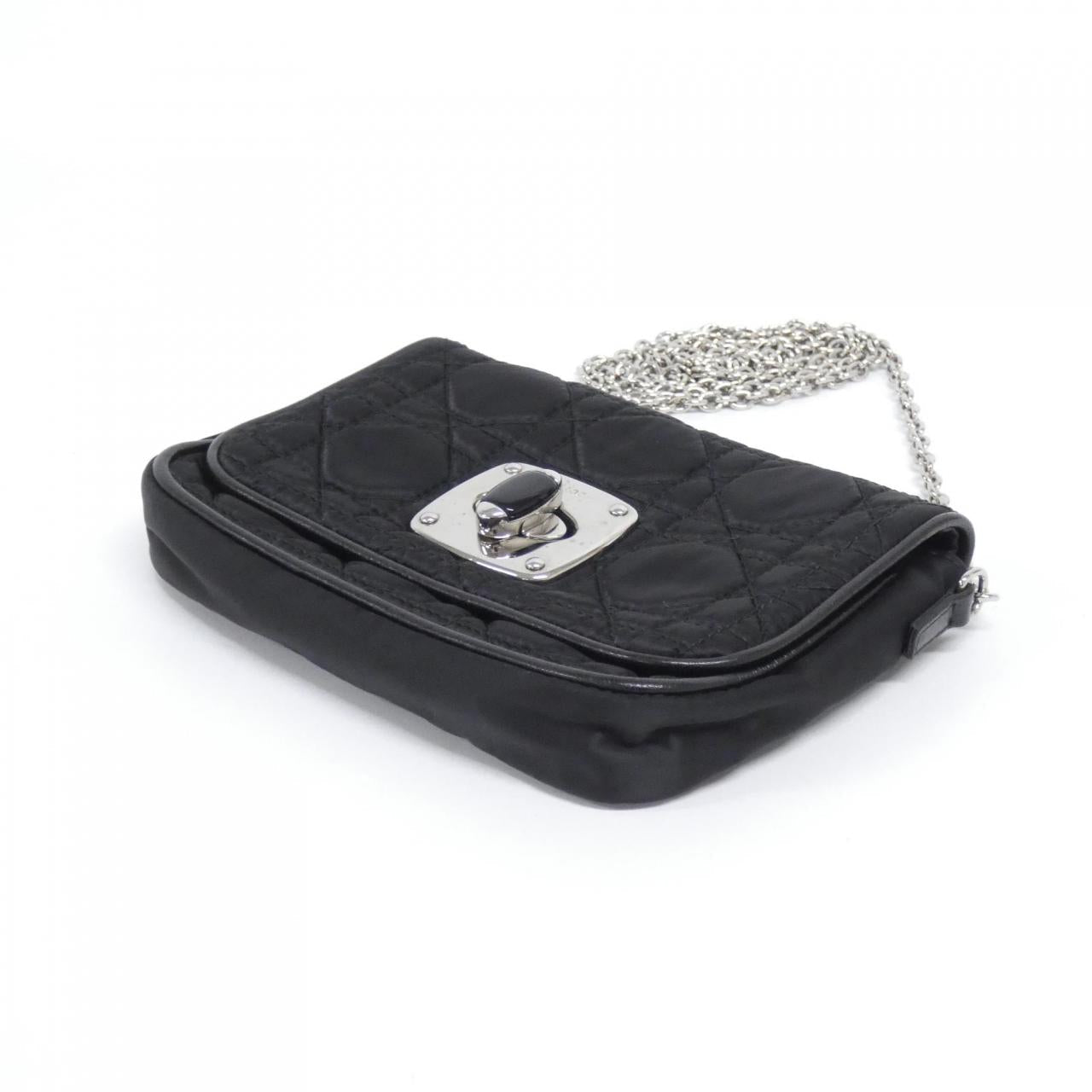 Dior Christian Charming Lock Shoulder Bag Nylon