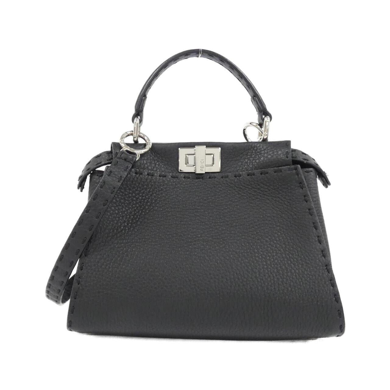 Fendi Selleria Peekaboo Calf Bag Mini Travel Bag Calf Bag 5