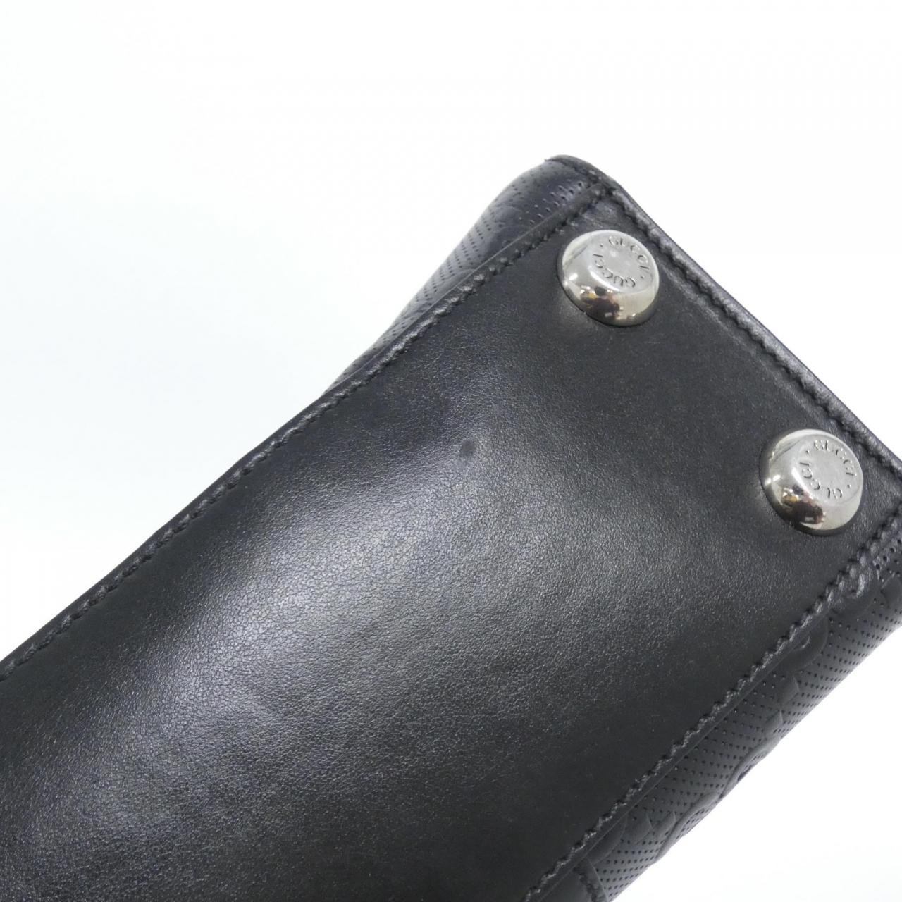 Gucci Embossed Bag Leather Travel Bag Bag 1