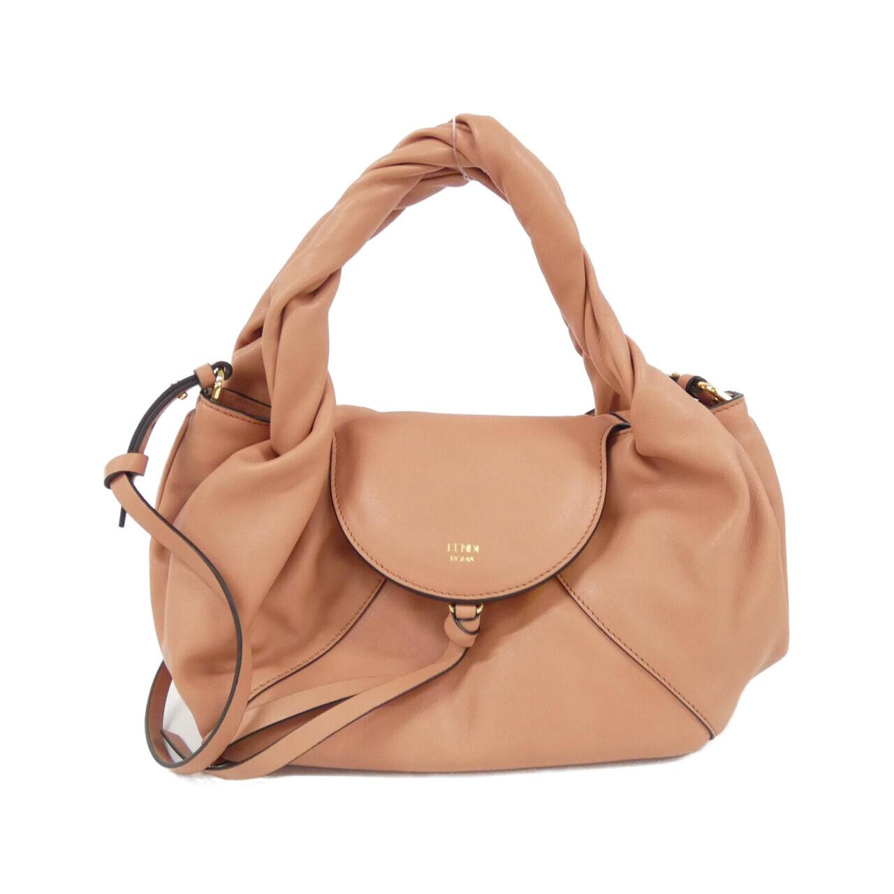 Fendi Spy Shoulder Bag Leather Small