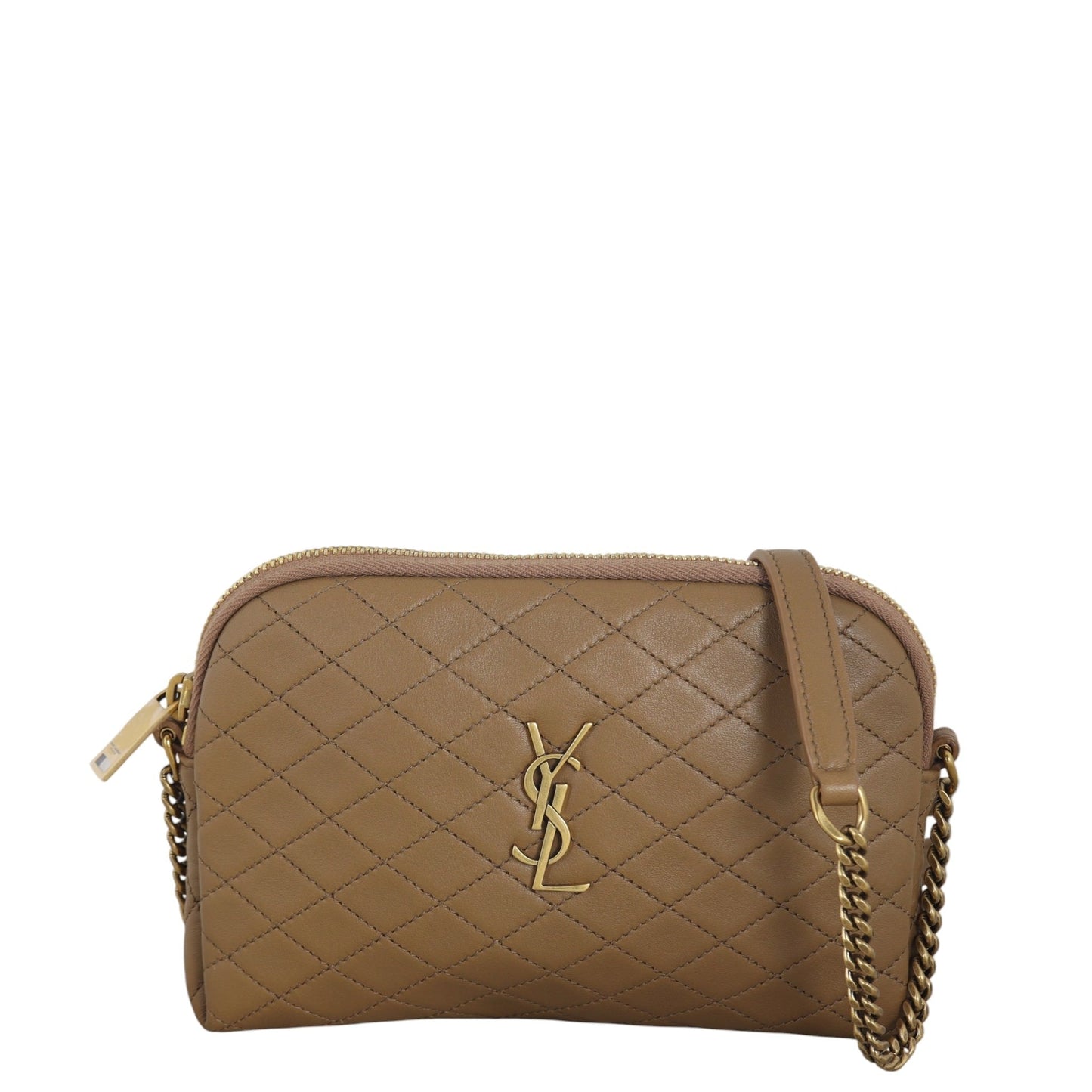YSL Saint Laurent Gaby Zipped Bag Mini Crossbody Bag