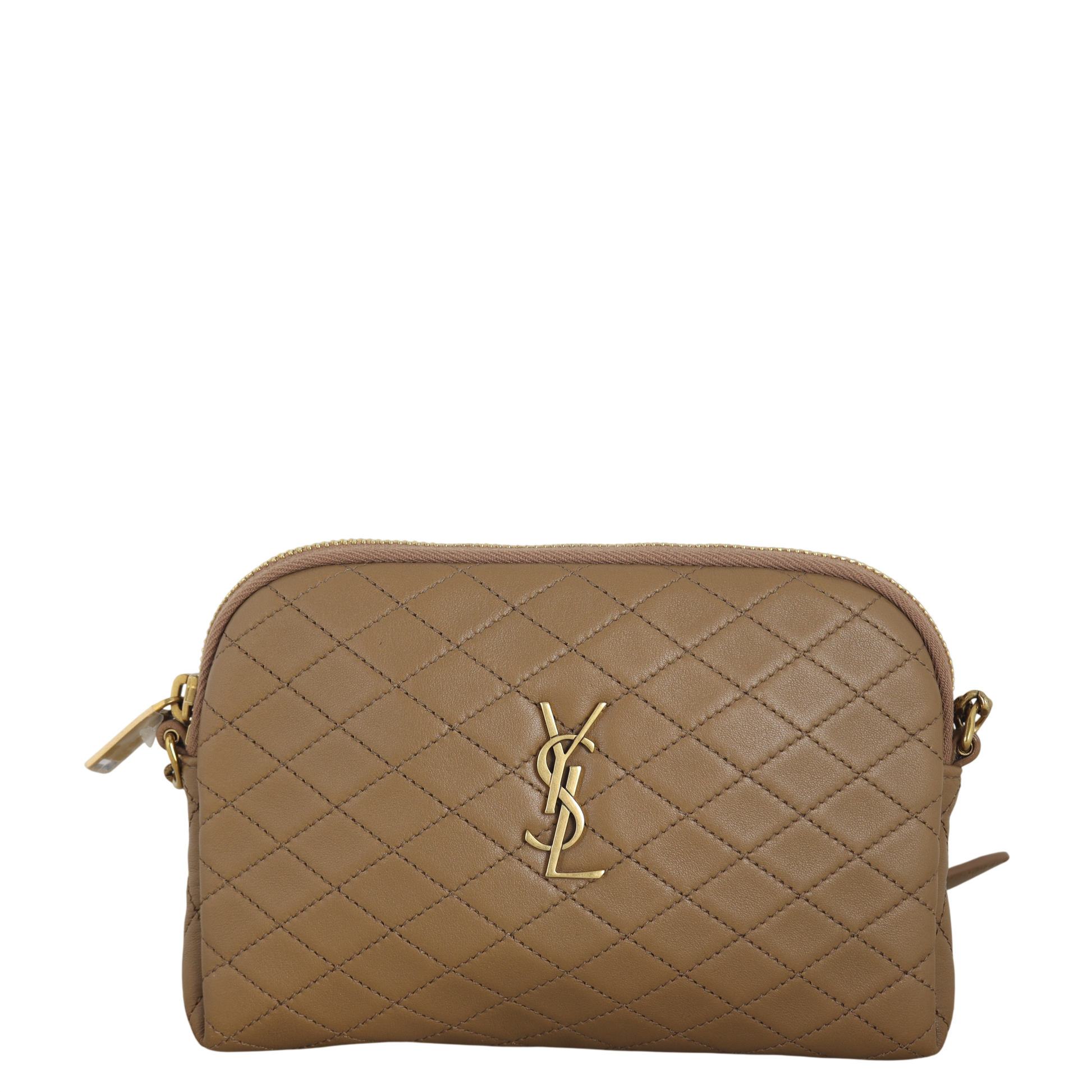 YSL Saint Laurent Gaby Zipped Bag Mini Crossbody Bag