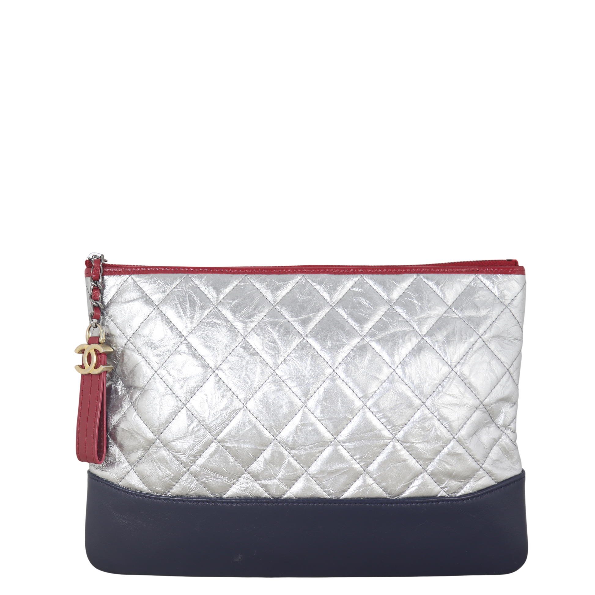 Chanel Gabrielle O-Case Handbag Quilted Clutch Bag
