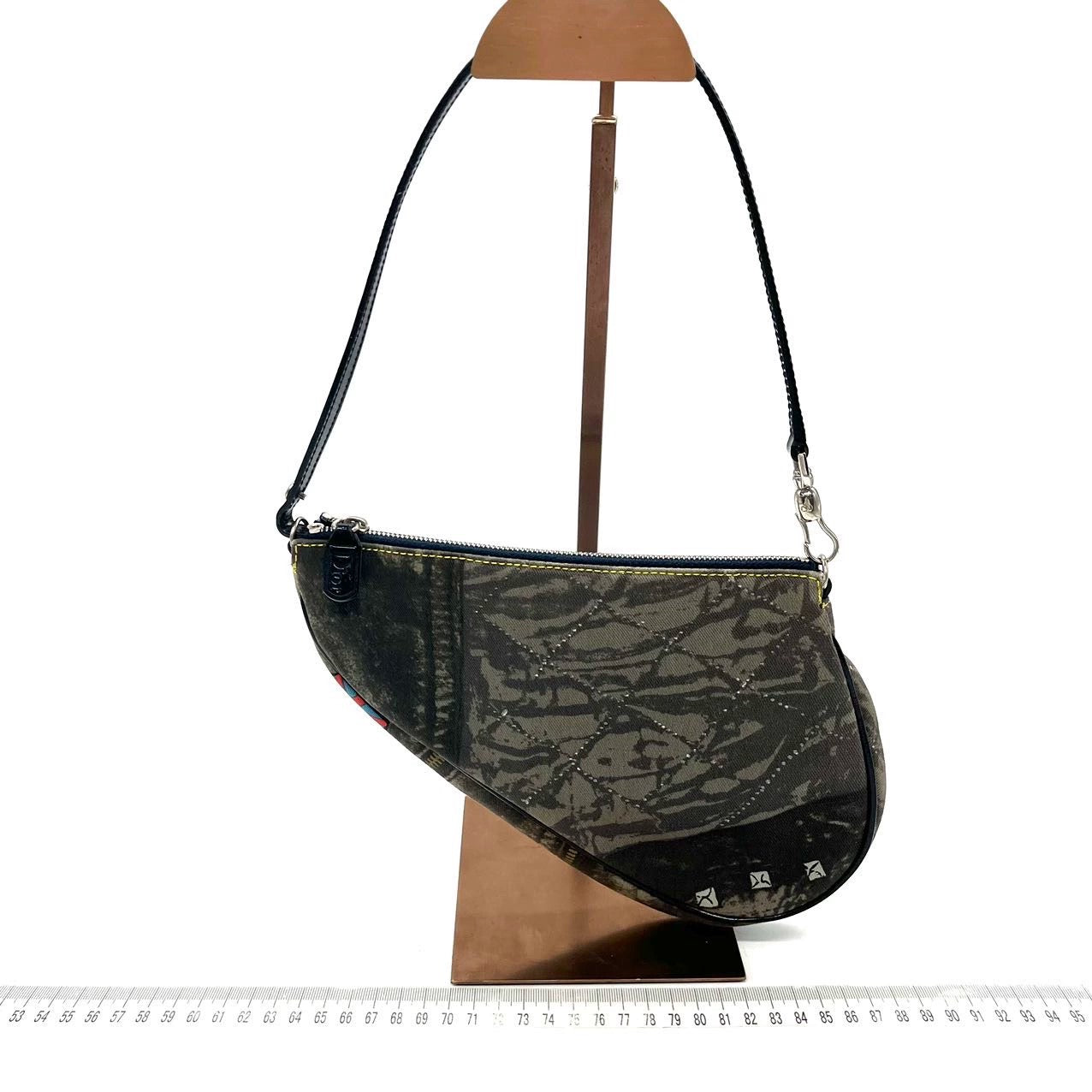 Dior Saddle Classic Jeans Handbag Denim Travel Bag