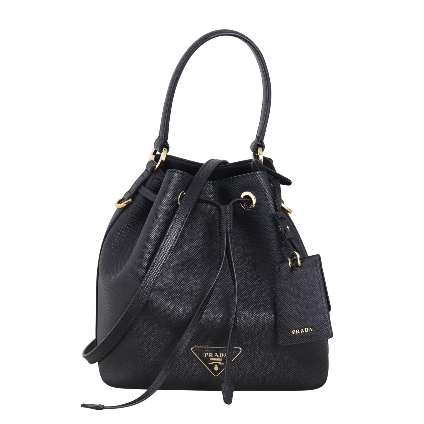 Prada Crossbody Bag Lux Bag Saffiano Bucket Shoulder Bag
