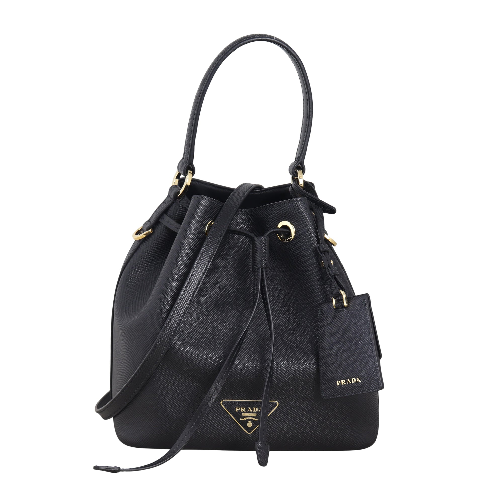 Prada Crossbody Bag Lux Bag Saffiano Bucket Shoulder Bag