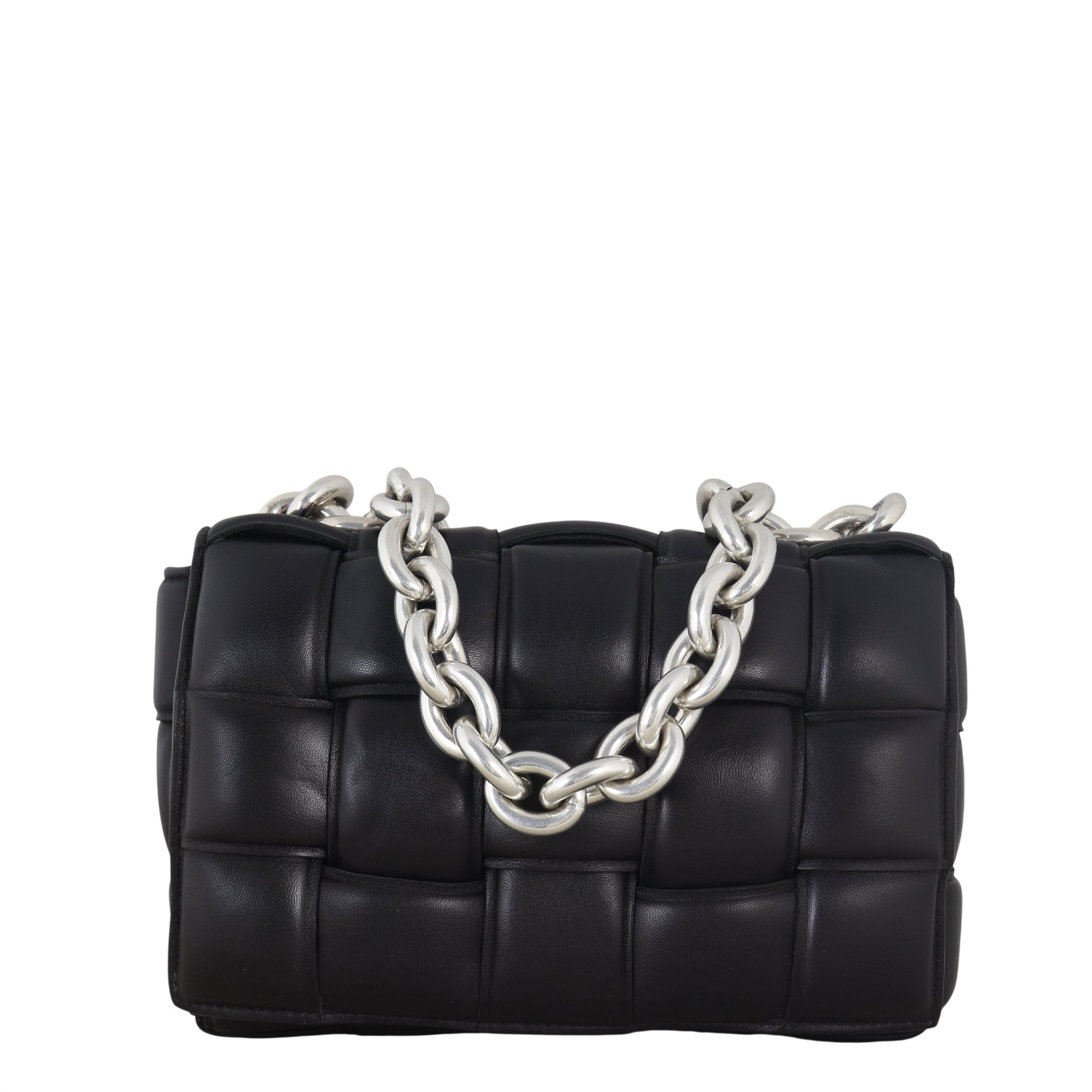 Bottega Veneta Padded Cassette Bag Chain Crossbody Bag