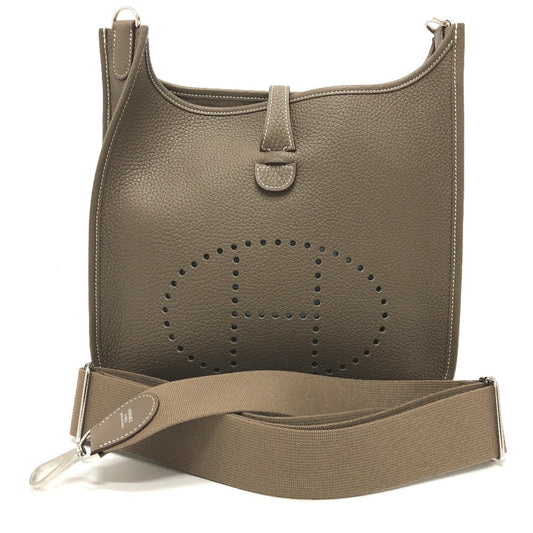 Shoulder Bag Taurillon Clemence Evelyn Pm Trois Brown