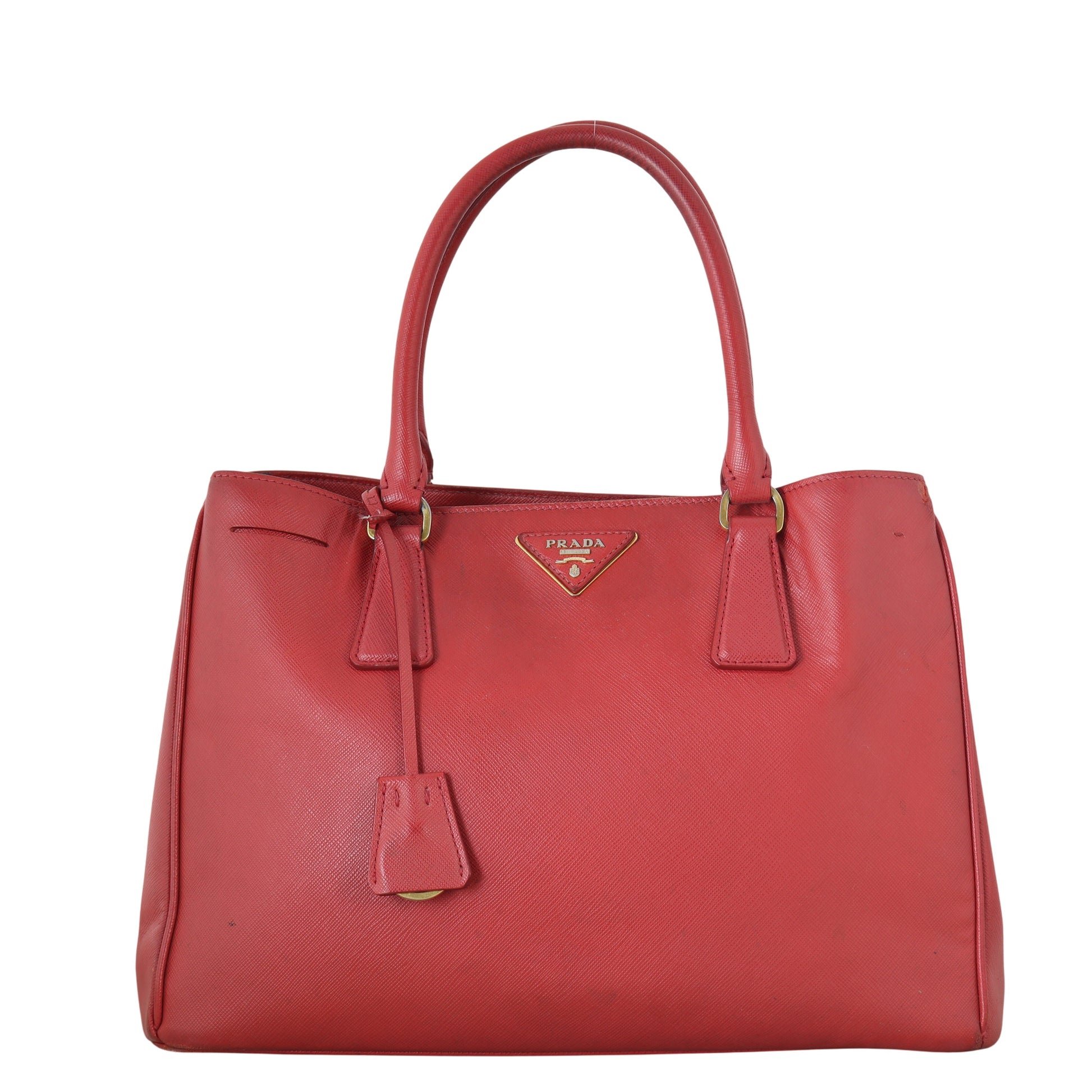 Prada Saffiano Lux Tote Handbag Medium Tote Bag