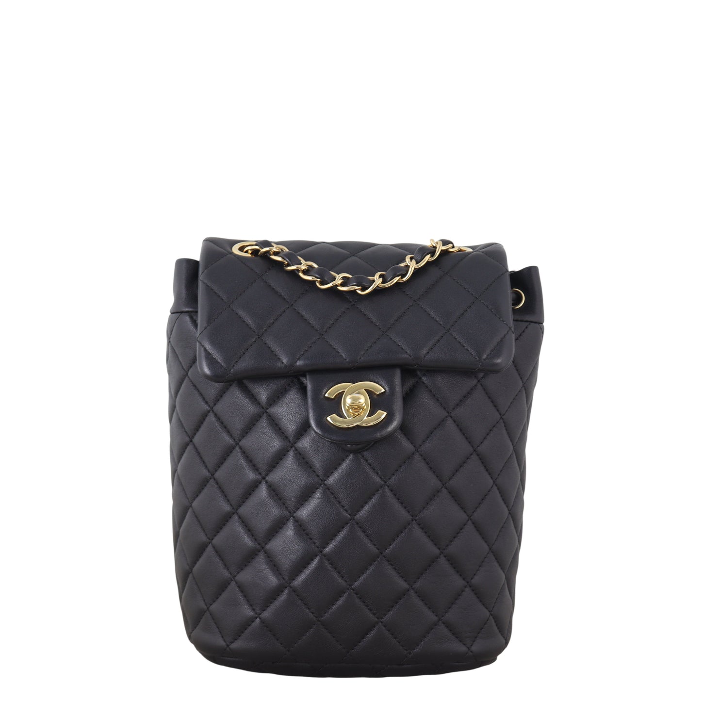 Chanel Urban Spirit Backpack Small Quilted Black