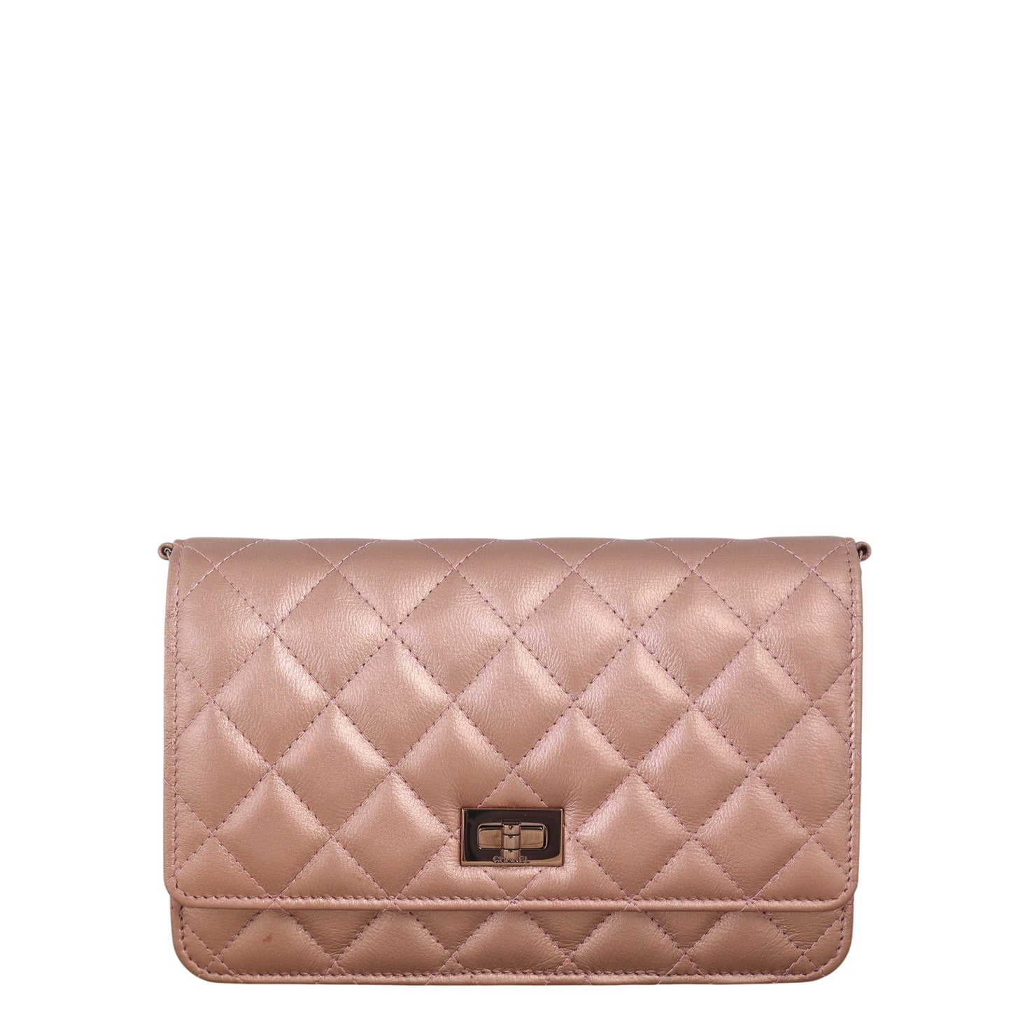 Chanel 2.55 Reissue Wallet on Handbag Quilted Pink Crossbody Bag