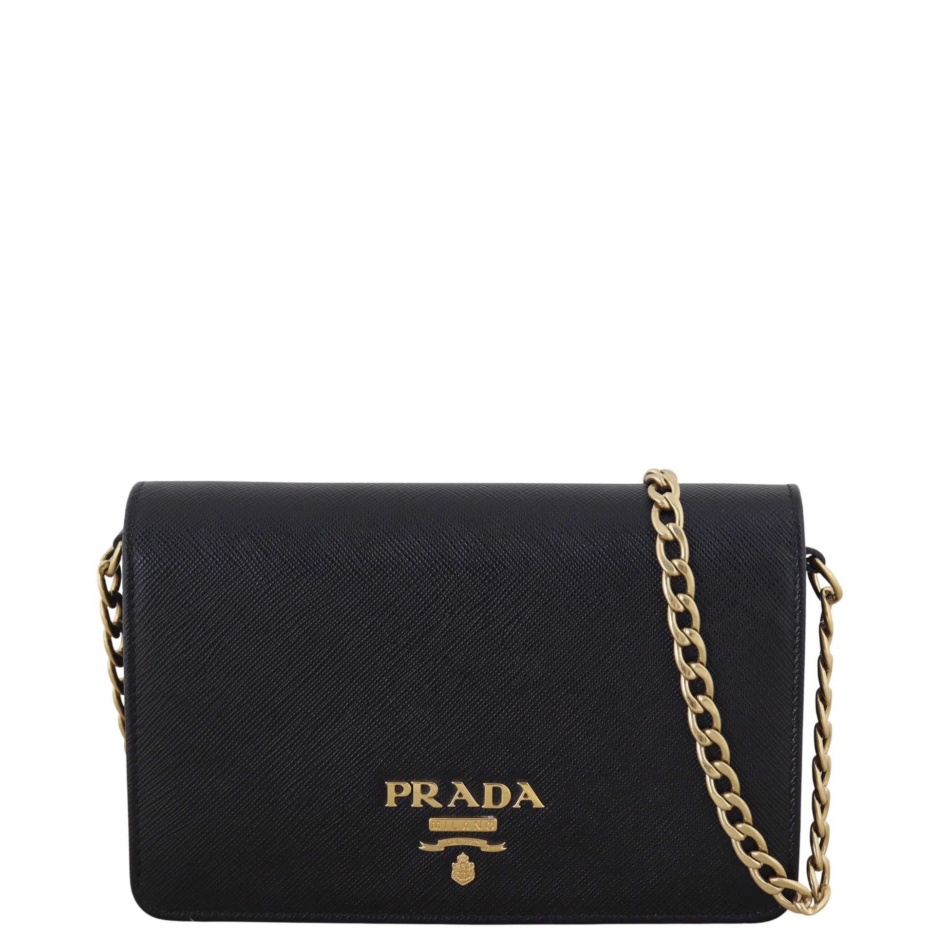Prada Crossbody Bag Bag 4 Saffiano Black Mini Shoulder Bag