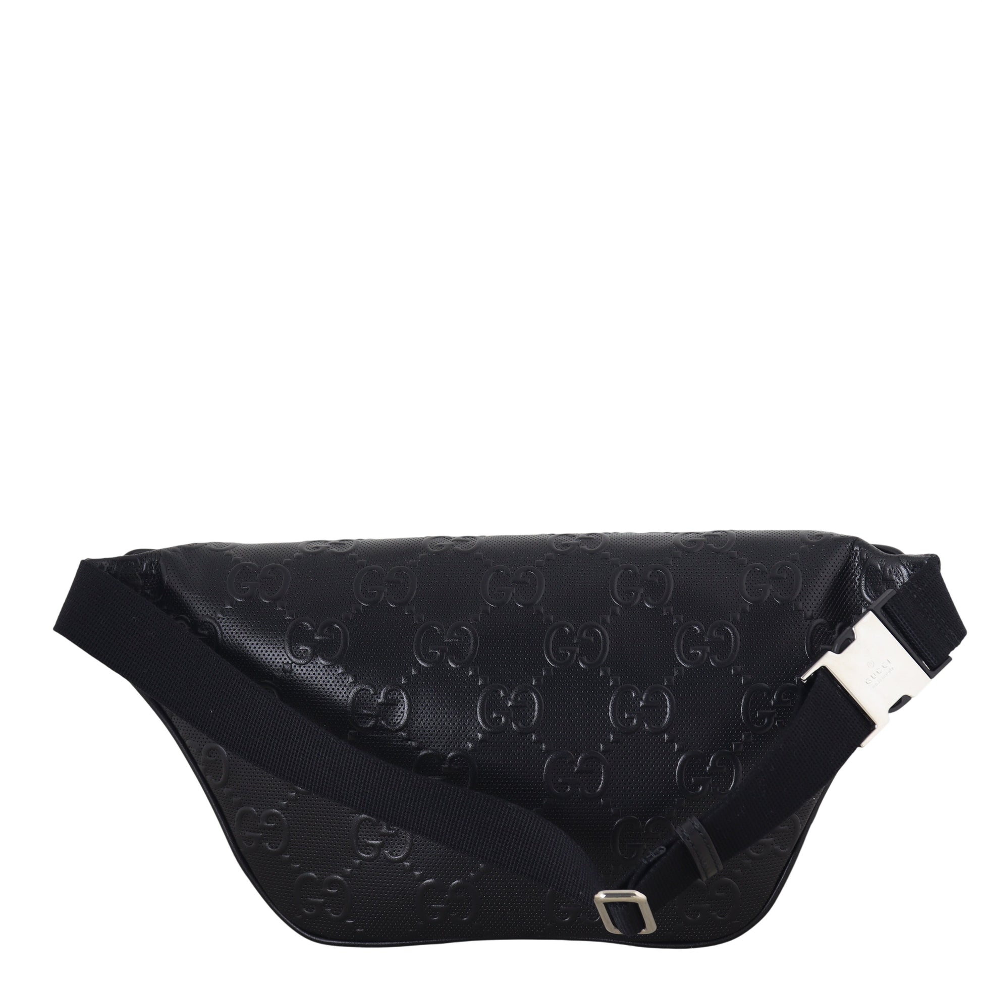 Gucci GG Embossed Leather Belt Bag