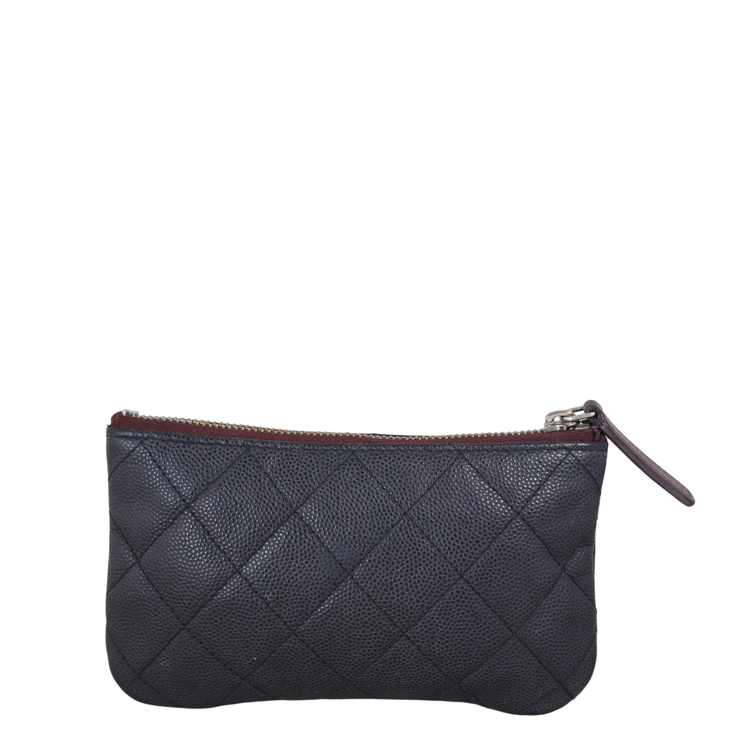Chanel Classic O-Case Handbag Quilted Black Mini Bag