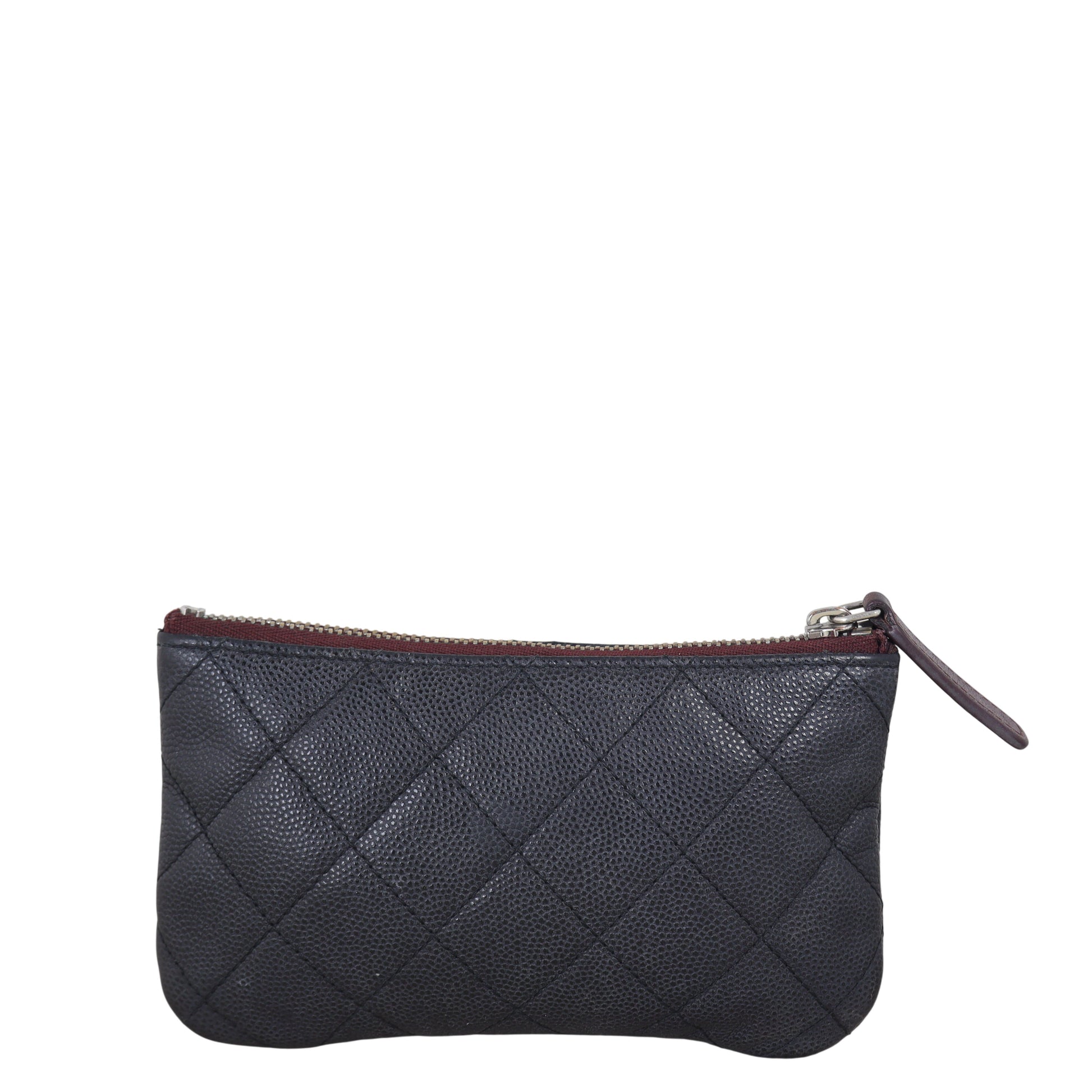 Chanel Classic O-Case Handbag Quilted Black Mini Bag