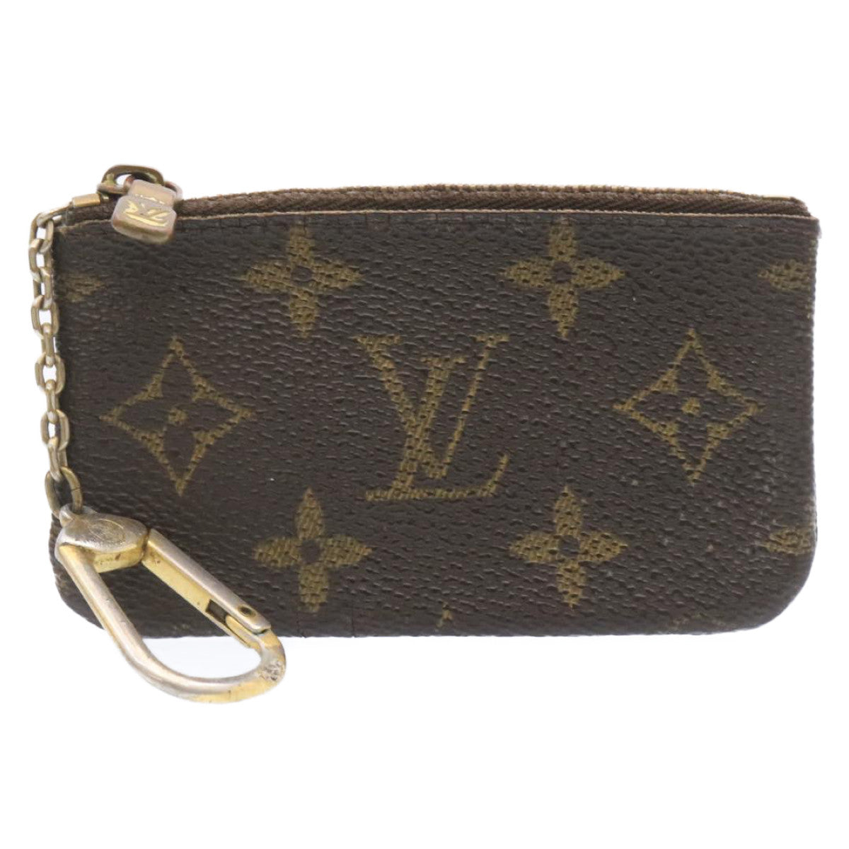 LOUIS VUITTON Monogram Pochette Cles Coin Purse M62650 LV 26540