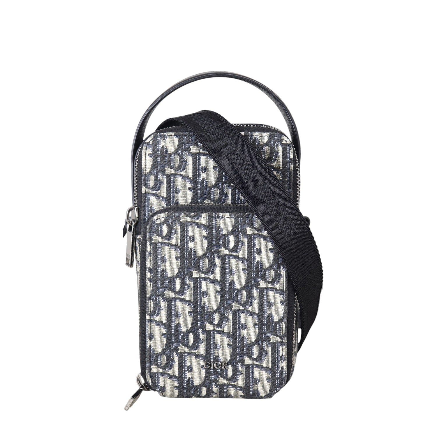 Dior Crossbody Bag Phone Pouch Oblique Canvas Mini Small Shoulder Bag