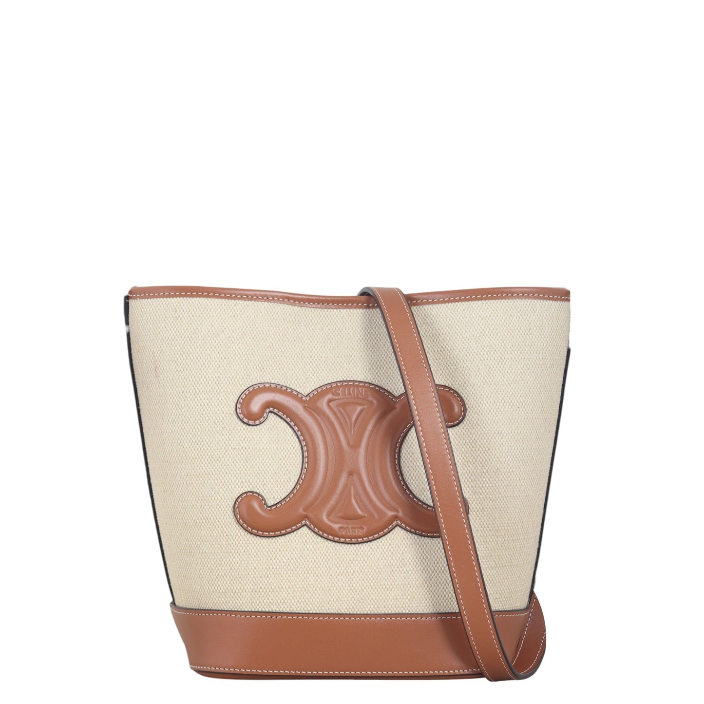 Celine Triomphe Bag Canvas Bucket Bucket Bag