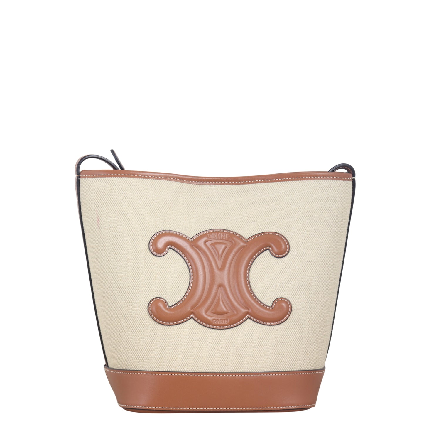 Celine Triomphe Bag Canvas Bucket Bucket Bag