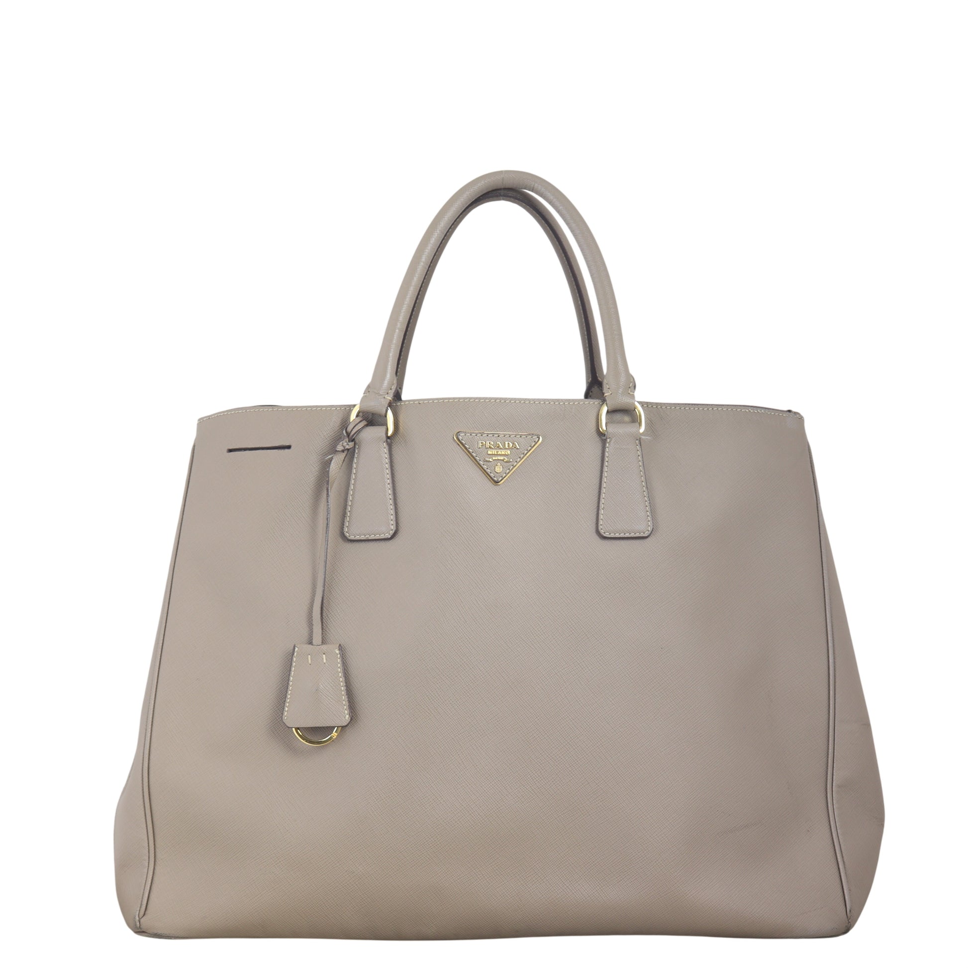 Prada Saffiano Lux Galleria Double Zip Tote Extra Large Tote Bag