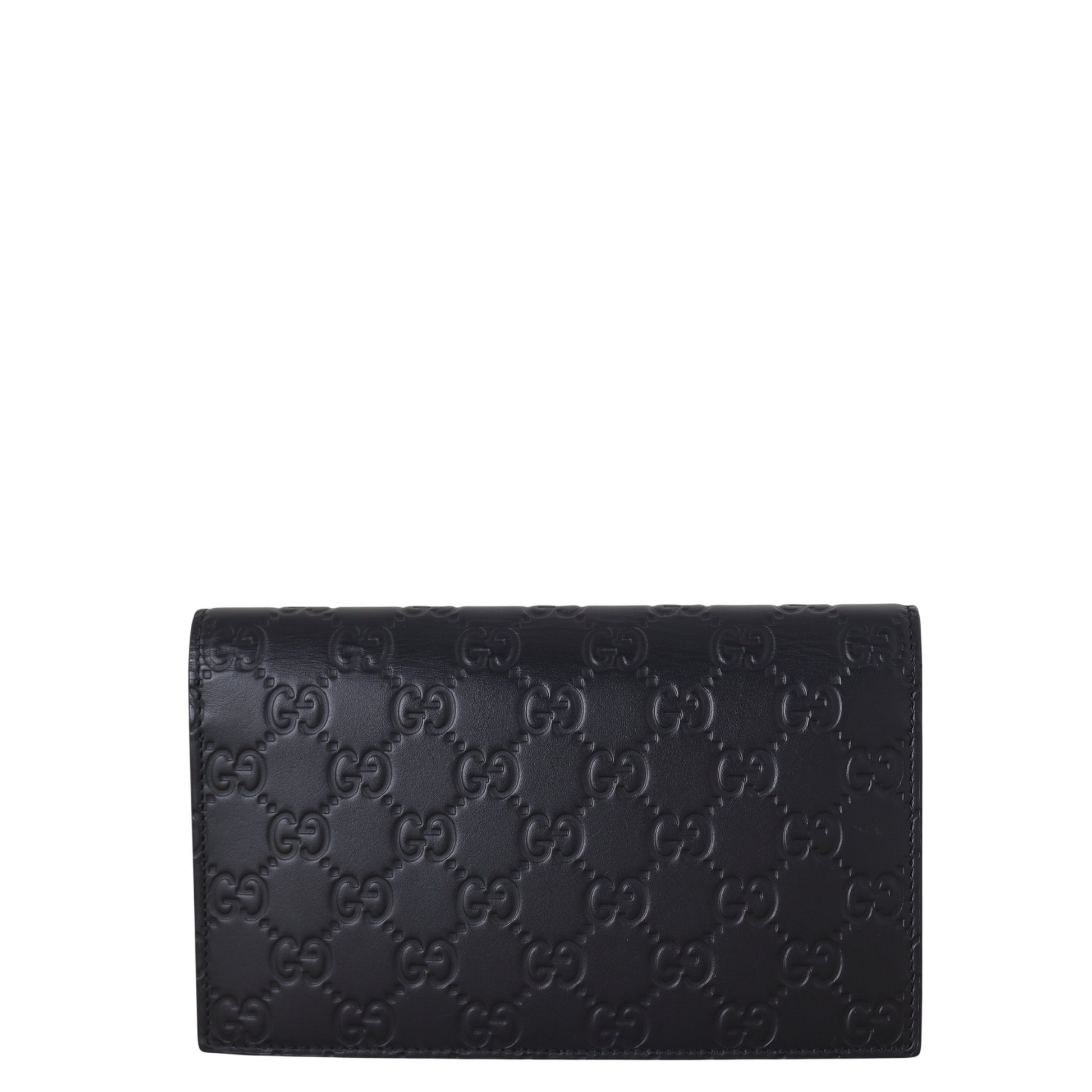 Gucci Guccissima Interlocking G Wallet on Chain