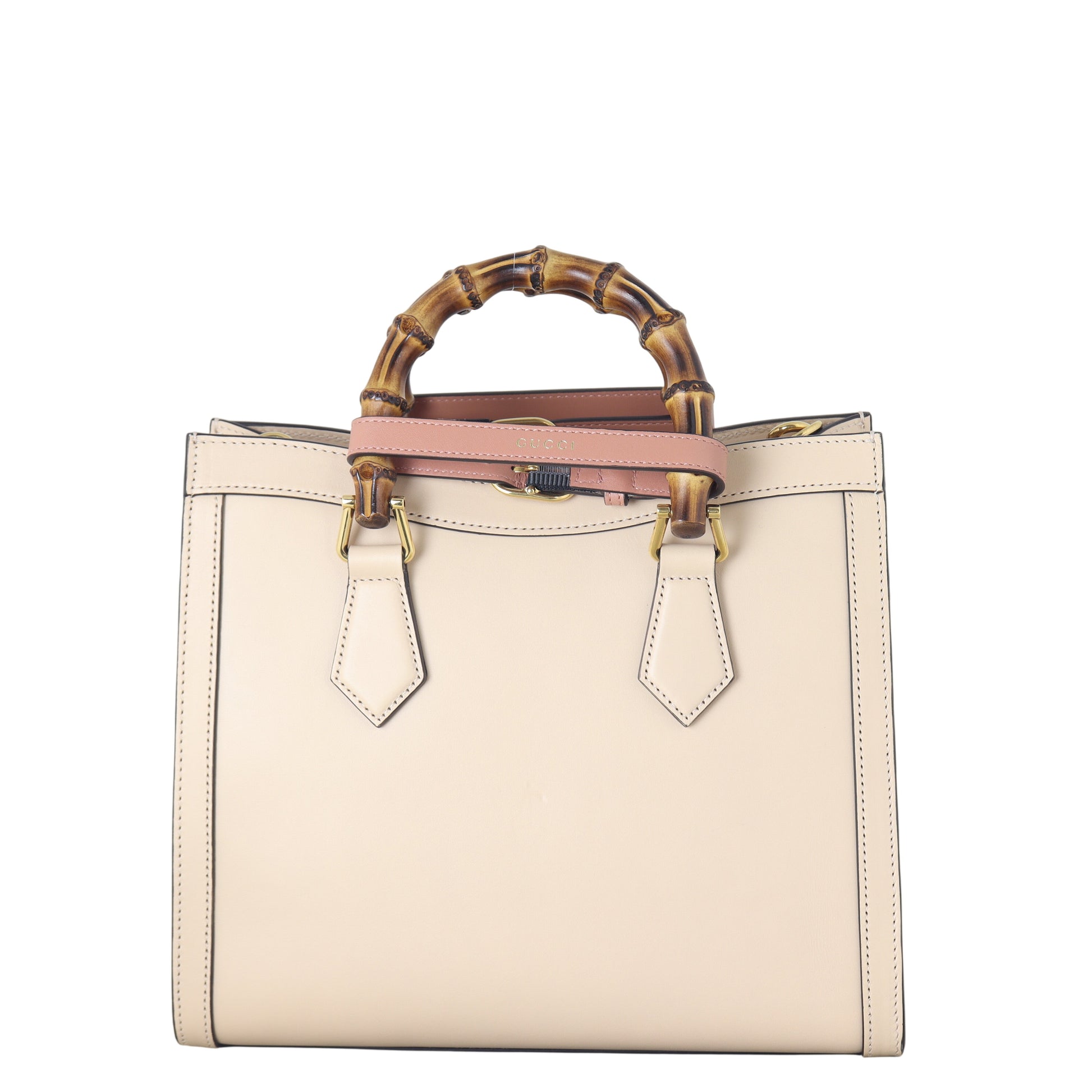 Gucci Diana Bamboo Top Handle Tote Medium