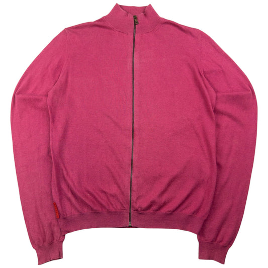 Prada Handbag Sport Up Jumper Womens Pink Zip