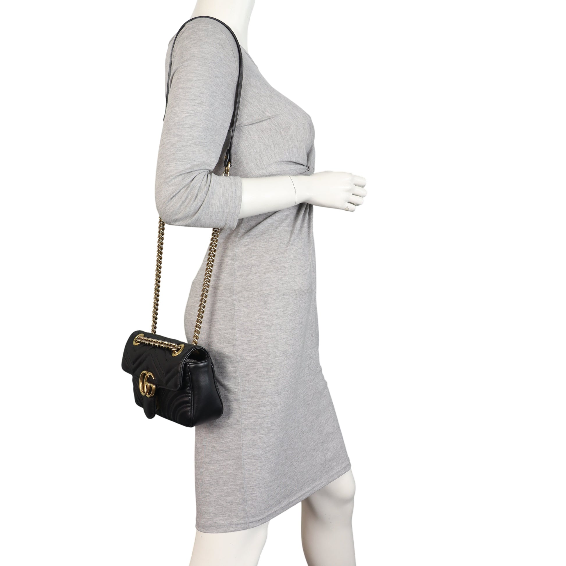 Gucci GG Marmont Matelasse Small Shoulder Bag