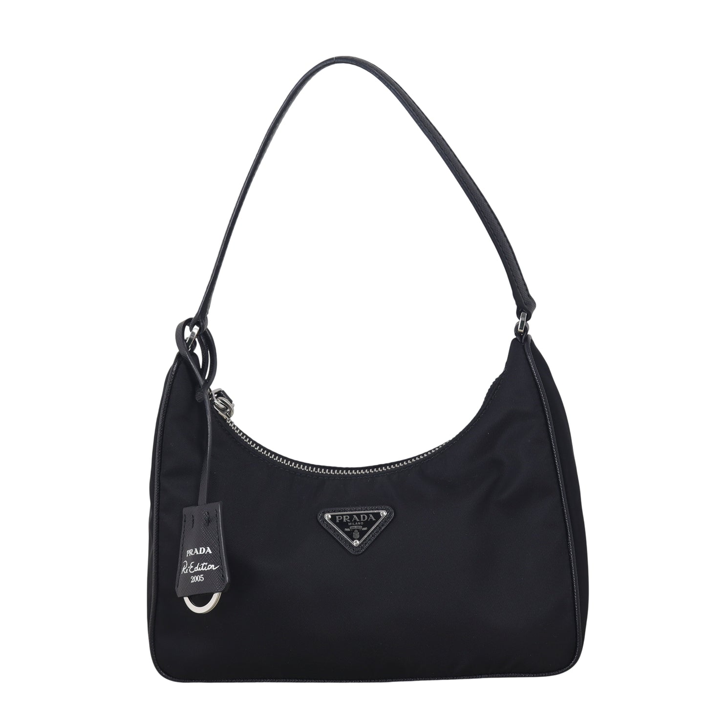 Prada Shoulder Bag Re-Edition Tessuto Bag 3 Nylon Black Mini