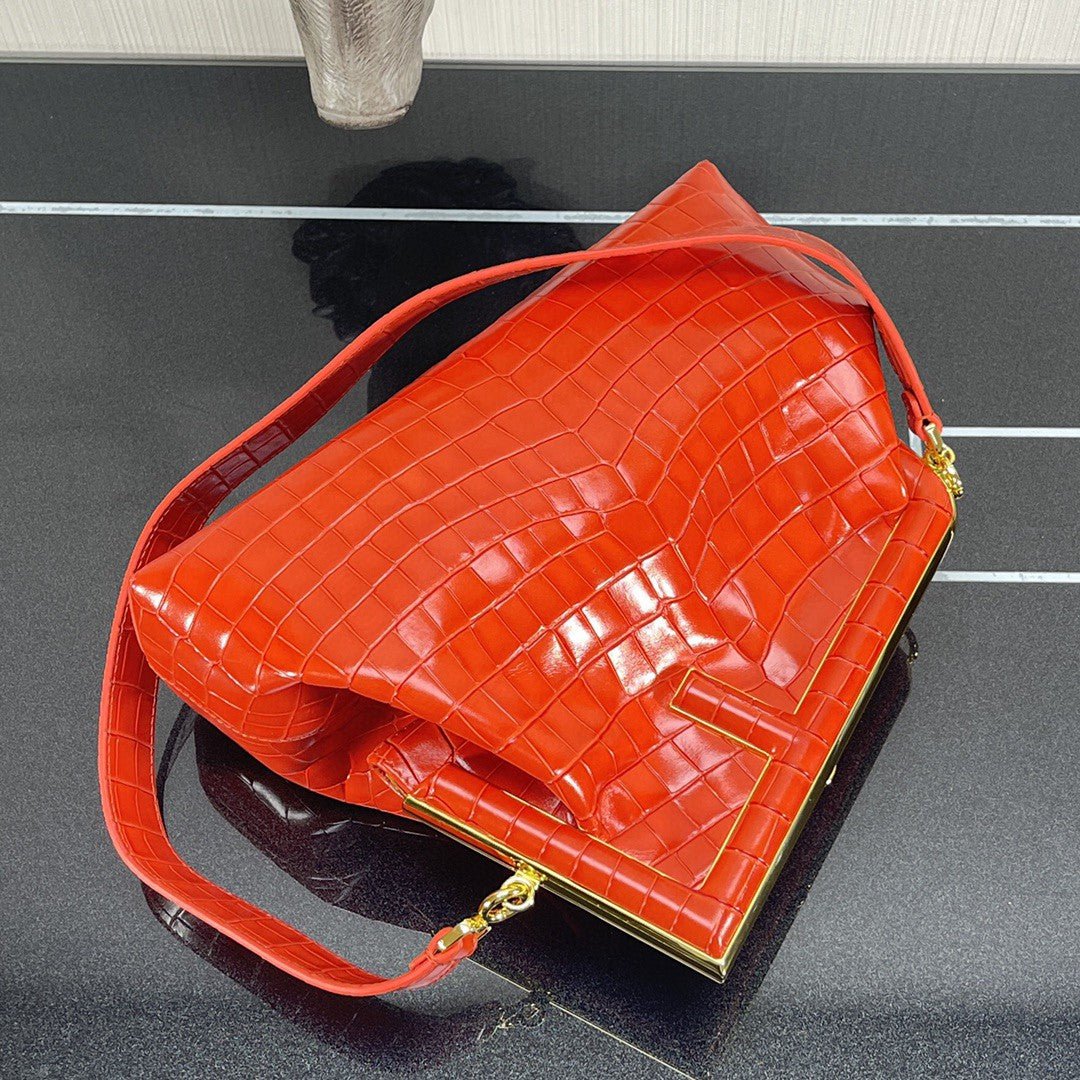 Top QualityTop Quality Top QualityTop Orange Medium Handbag