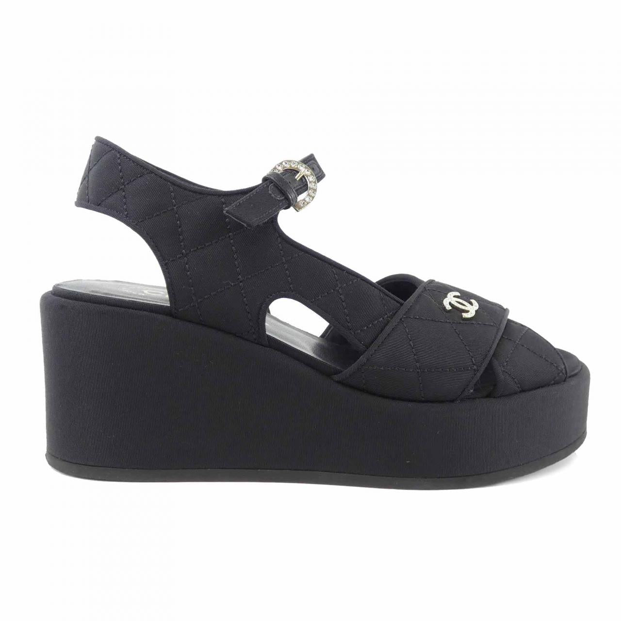 Chanel G39918X05912 Grograin Sandals for Women