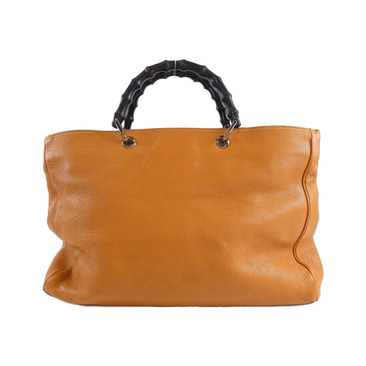 Gucci Gucci 323658 A7M0G Leather Bag Travel Bag