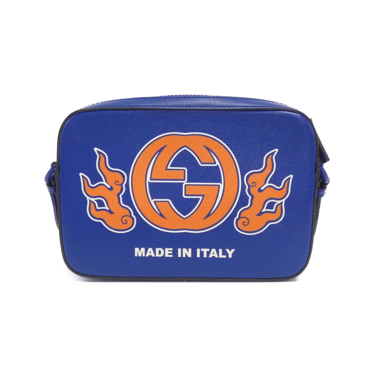 Gucci Matelassé Shoulder Bag Leather