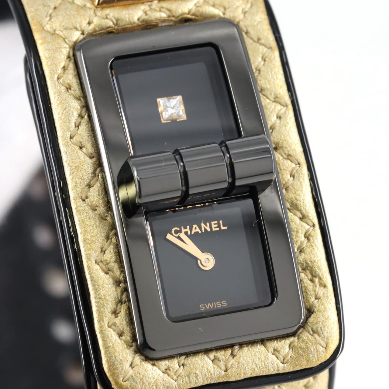 Chanel Cyber Gold Limited Stainless Steel Bag