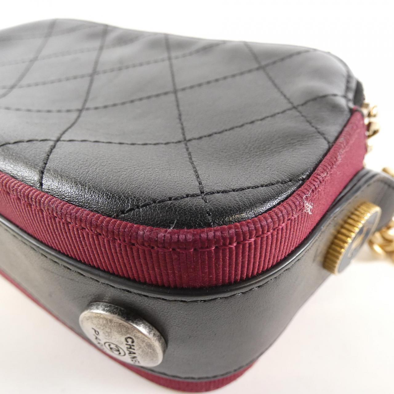 Chanel 57574 Calfskin Shoulder Bag