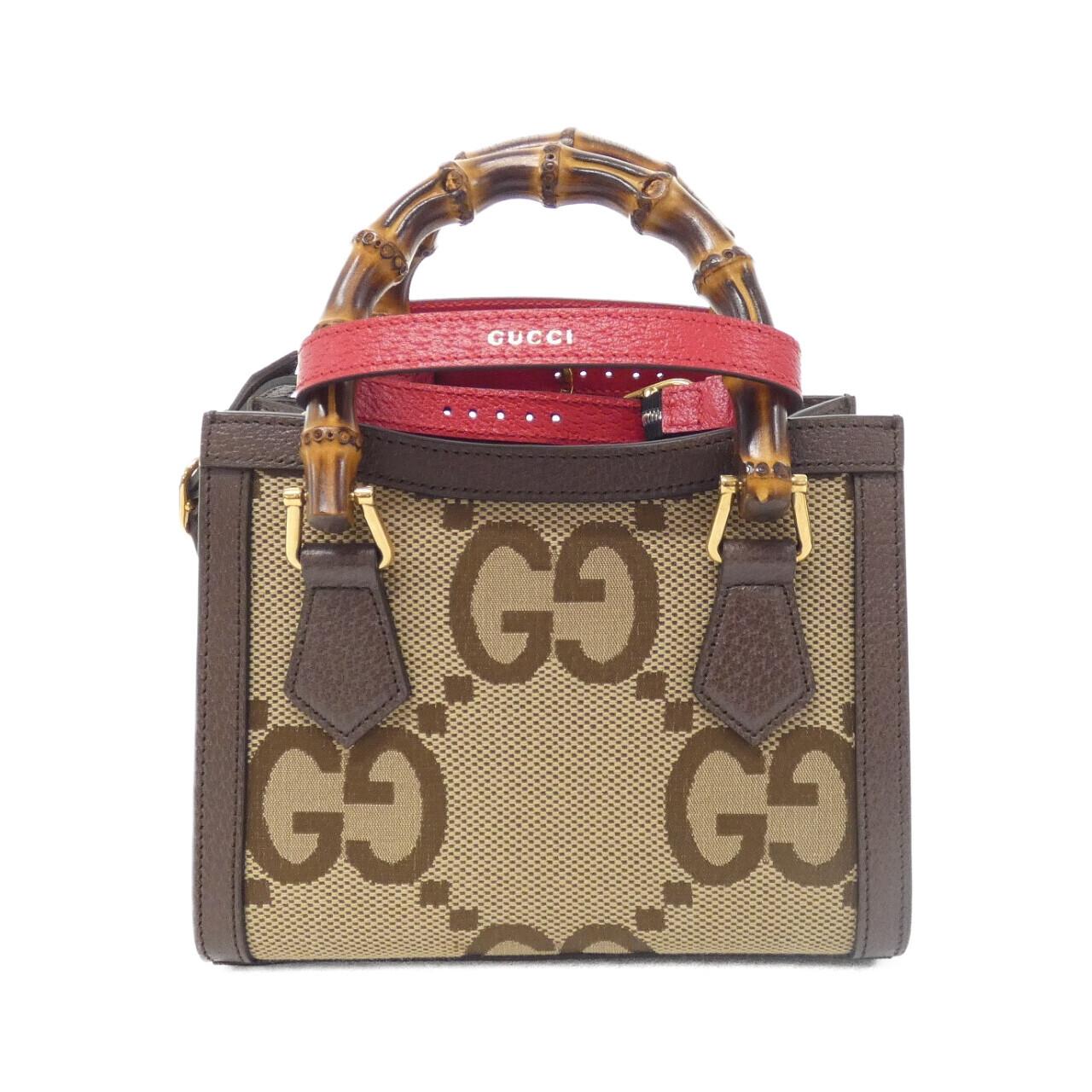 Gucci Diana Jumbo Bag Canvas Travel Bag