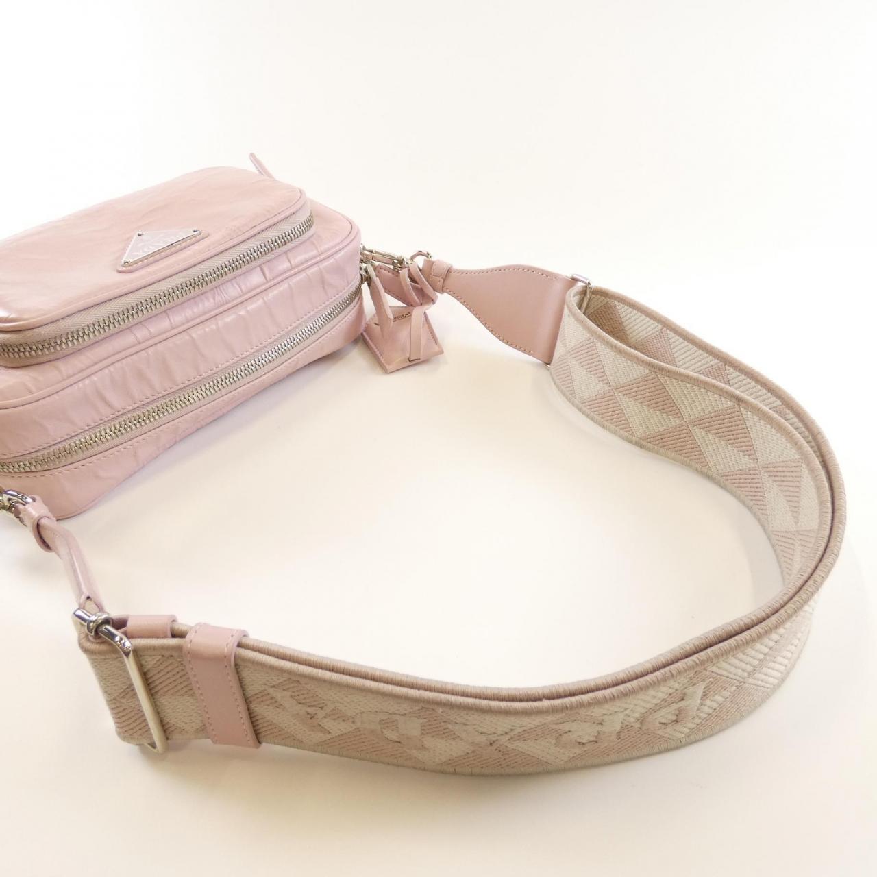 Prada 1Bh198 Nappa Antique Shoulder Bag