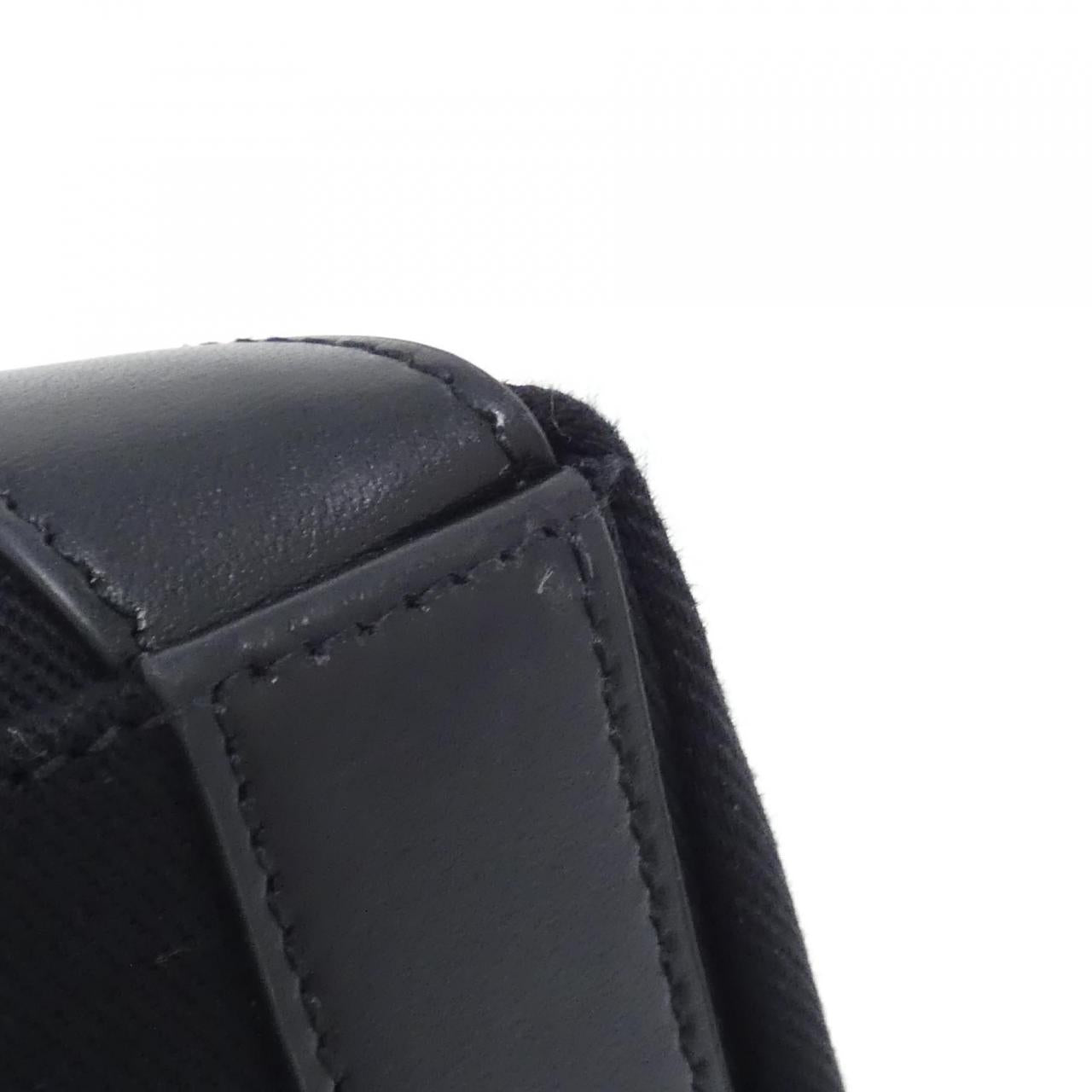 YSL Saint Laurent Rive Gauche Bowling Tote Tote Bag Leather Canvas