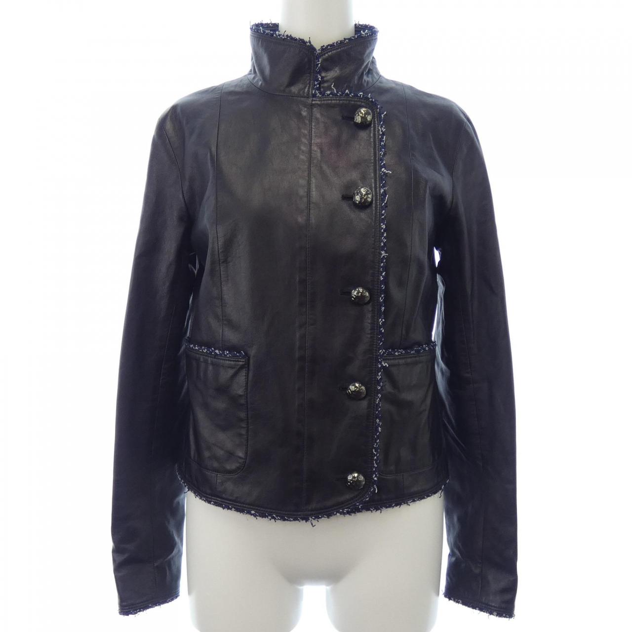 Chanel Lambskin Leather Jacket