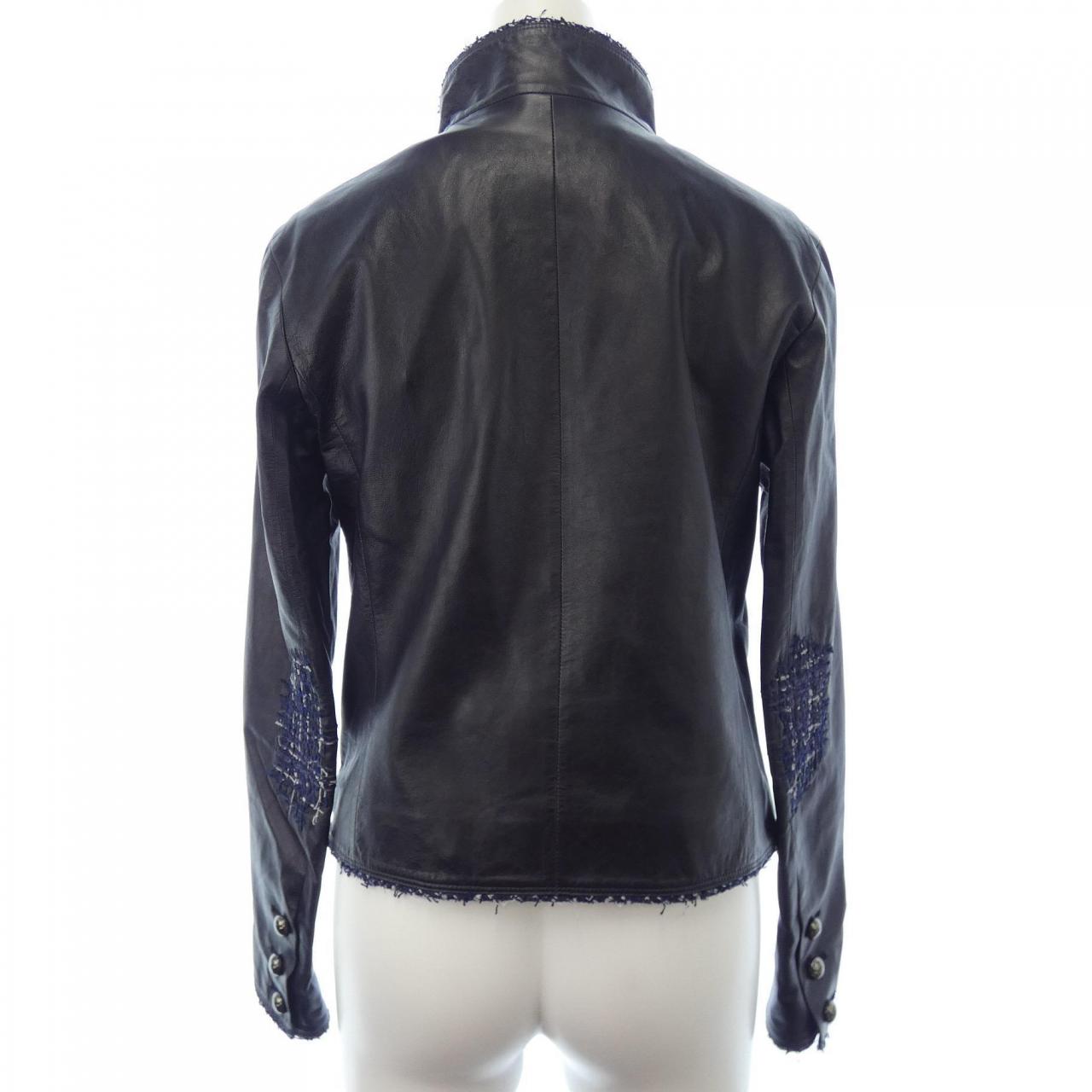 Chanel Lambskin Leather Jacket