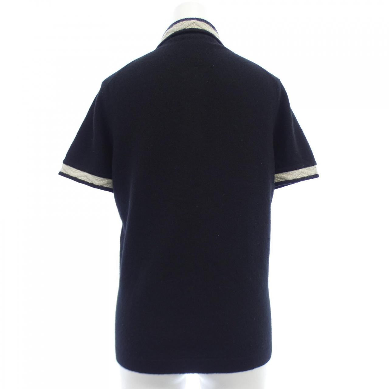 Chanel P24422V01664 Cashmere Polo Shirt