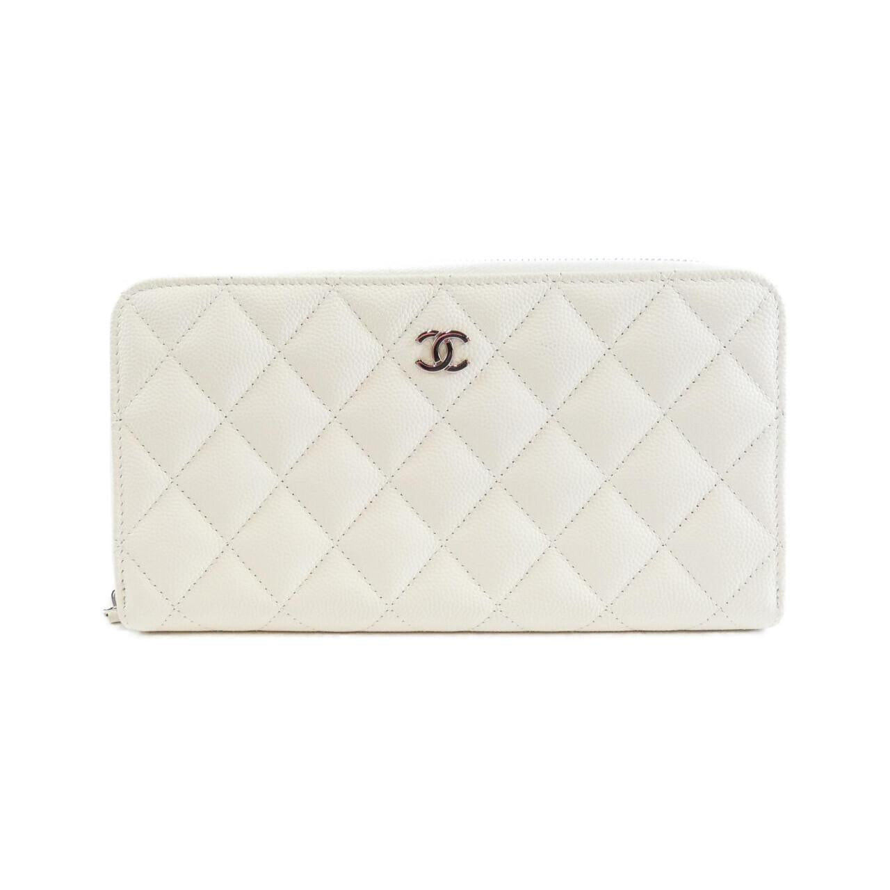 Chanel Timeless Classic Caviar Skin Long Wallet