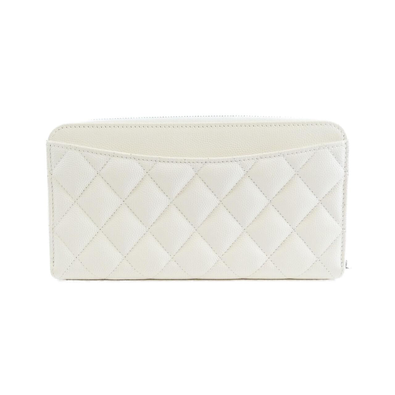 Chanel Timeless Classic Caviar Skin Long Wallet
