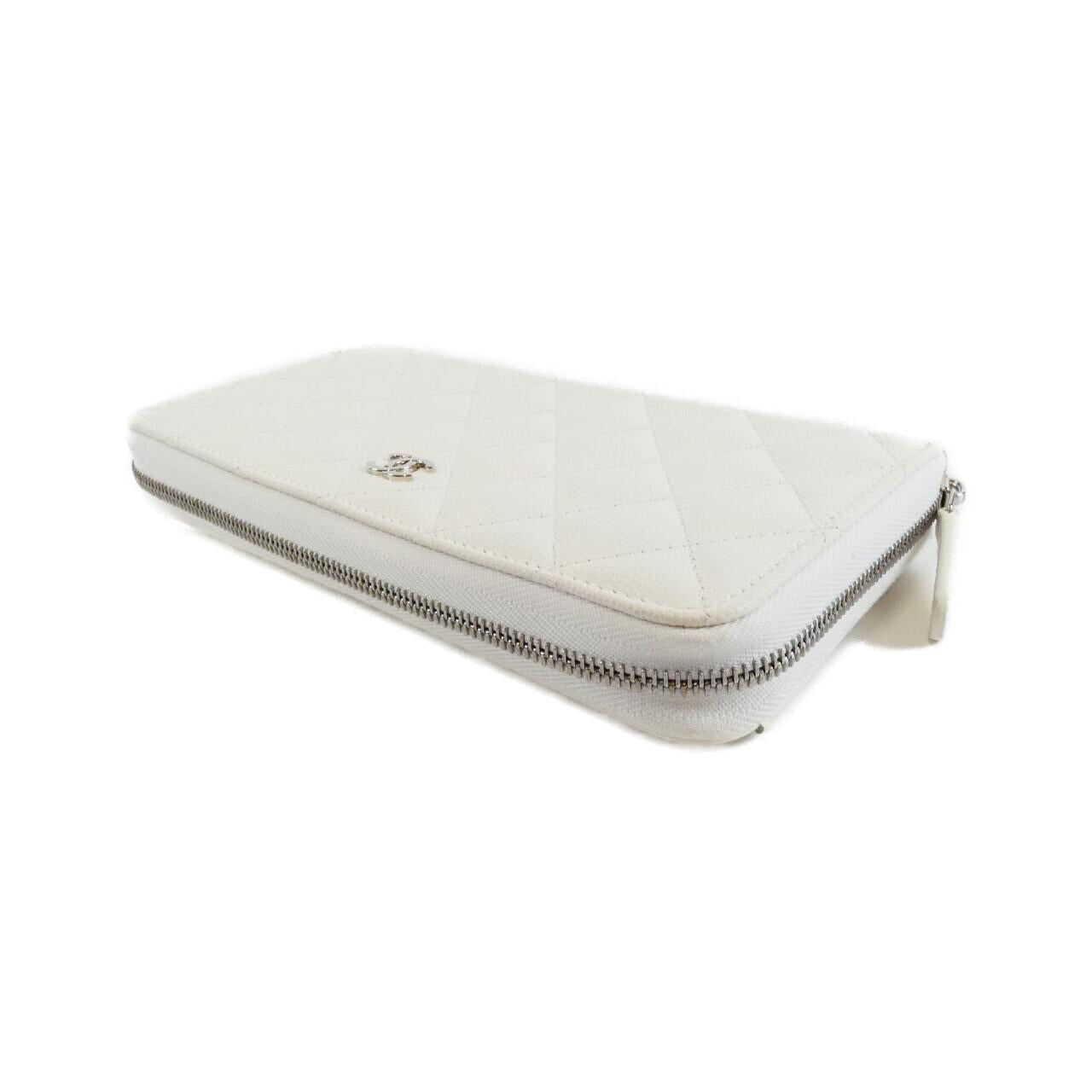 Chanel Timeless Classic Caviar Skin Long Wallet