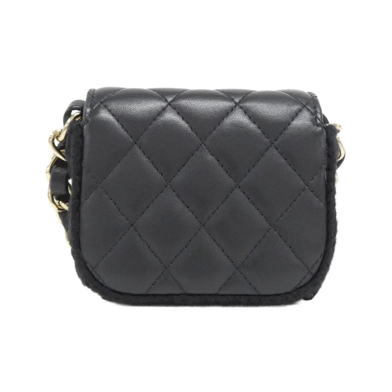 Chanel AP2532 Lambskin Knit Chain Clutch