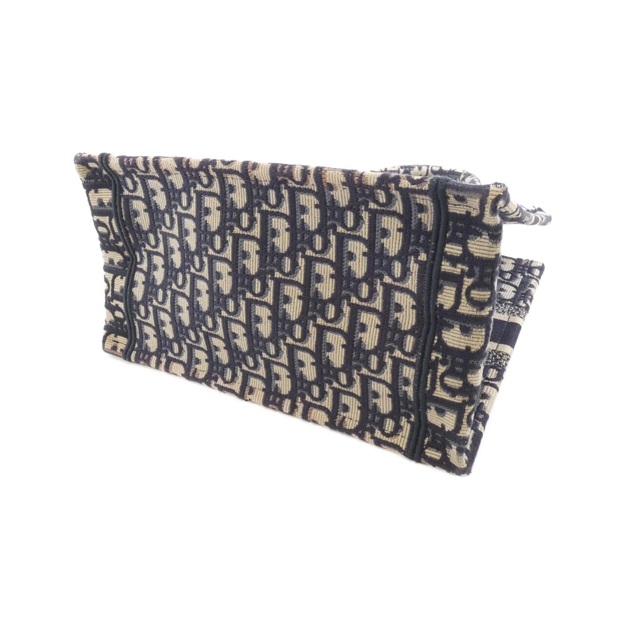 Dior Christian Book Tote Oblique Tote Bag Canvas